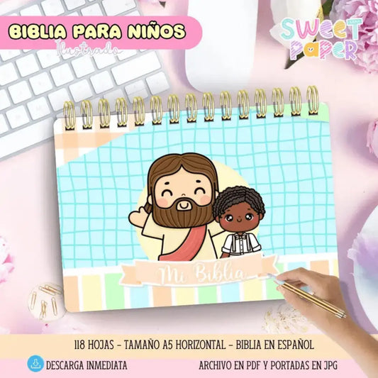 Biblia Ilustrada para Niños 🌈