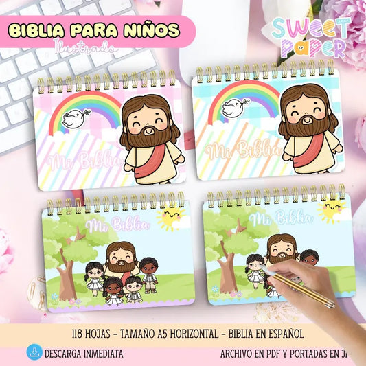 ✨ Biblia Ilustrada para Niños 📖